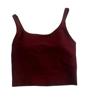 OLD NAVY Burgundy sports active tank top